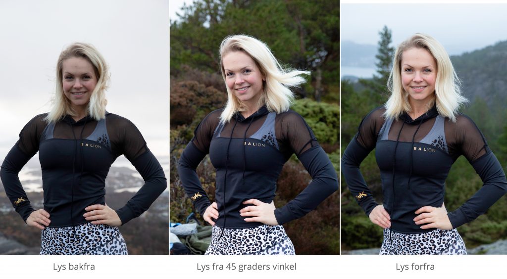 Noen BaLion tips til instagram om hvordan lyset treffer.